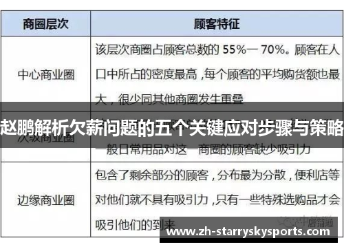 赵鹏解析欠薪问题的五个关键应对步骤与策略